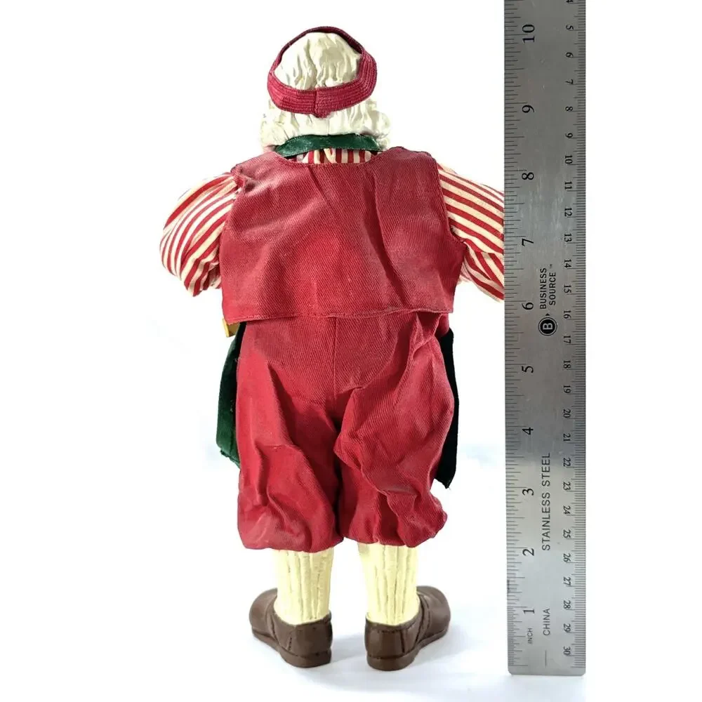 Possible Dreams Clothtiques Painter Santa “His Favorite Color” 10” Christmas